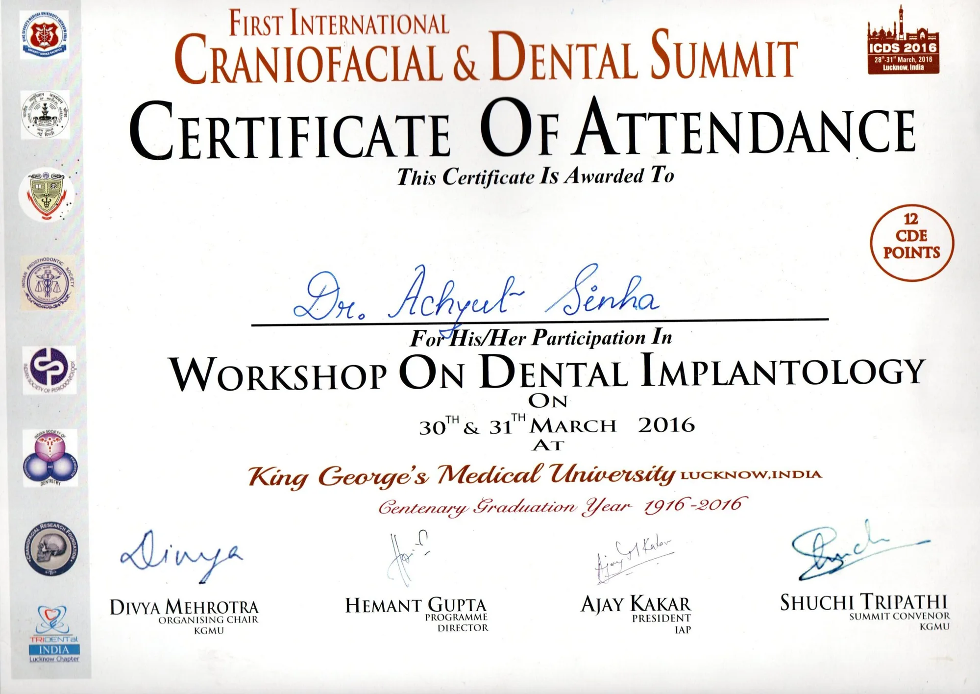 Certificate 8