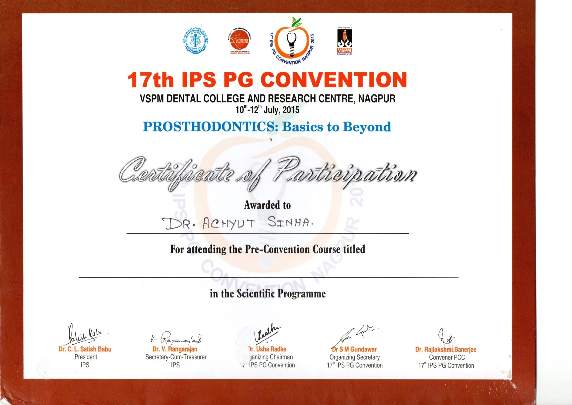 Certificate 9