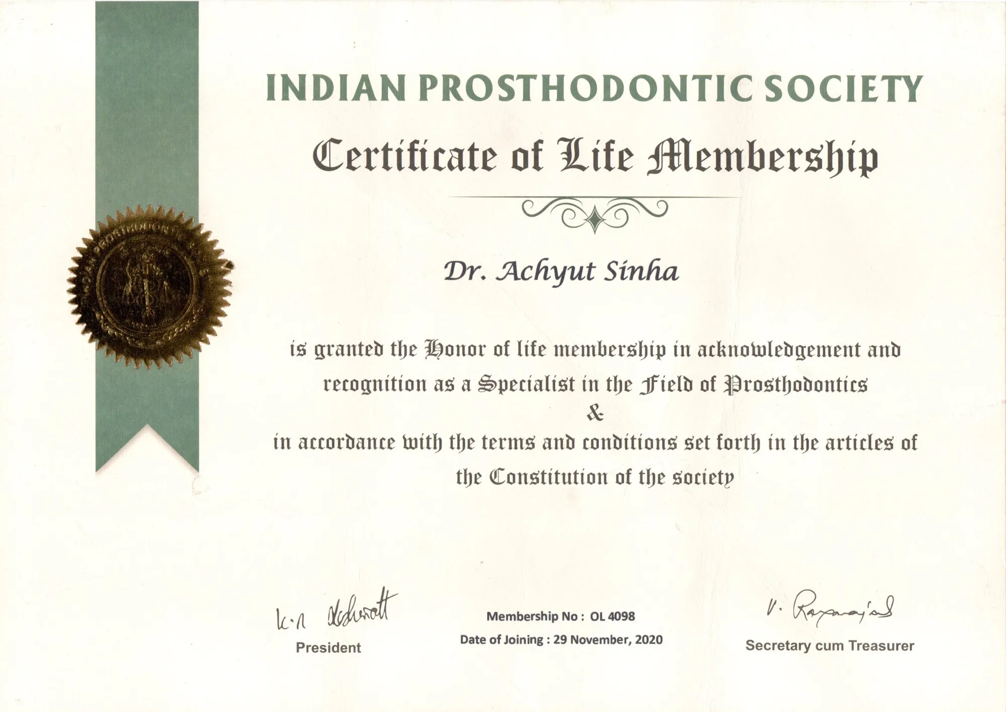 Certificate 10