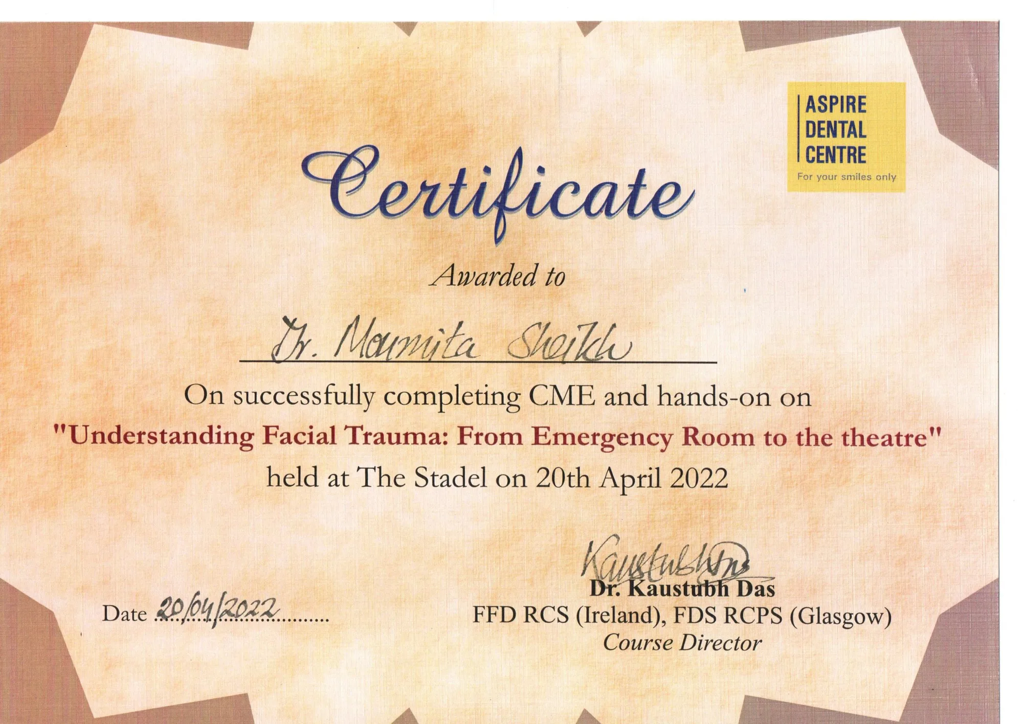 Certificate 13