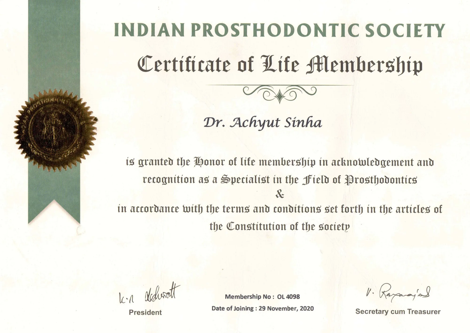 Certificate 16